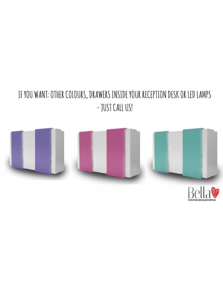 Salon Reception Desk - R25 Standard Bella Furniture Ireland