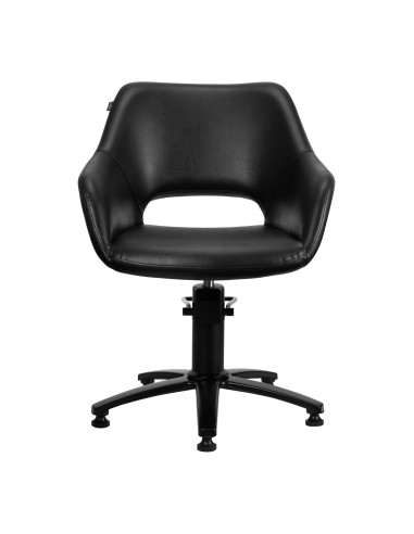 GABBIANO HAIRDRESSING CHAIR LIMA BLACK