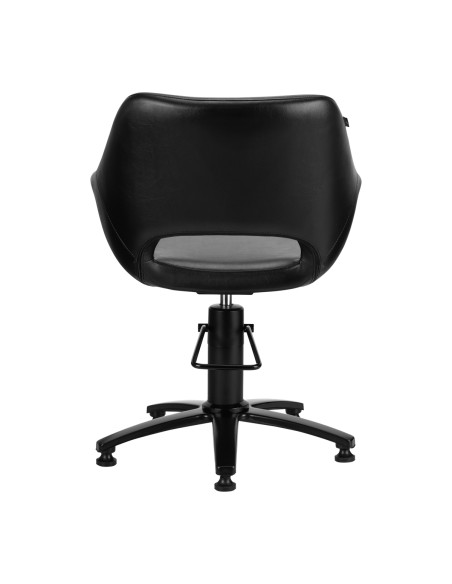 GABBIANO HAIRDRESSING CHAIR LIMA BLACK