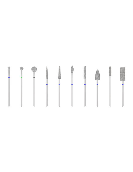 DIAMOND BITS SET 10 PCS.