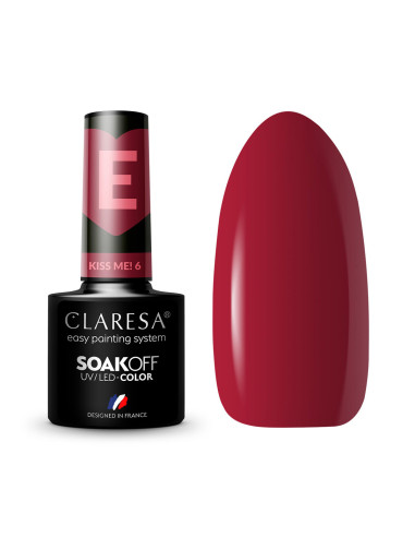 CLARESA hybrid polish Kiss Me! 6 -5g