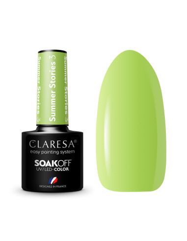 CLARESA hybrid varnish SUMMER STORIES 3 -5g