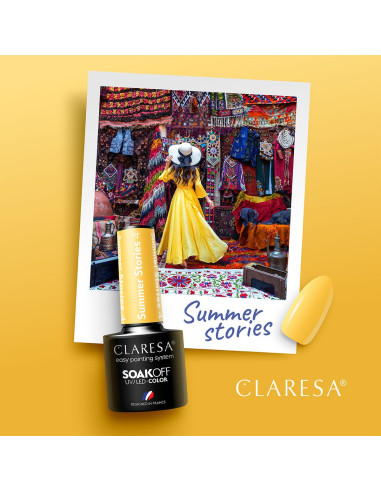 CLARESA hybrid varnish SUMMER STORIES 4 -5g