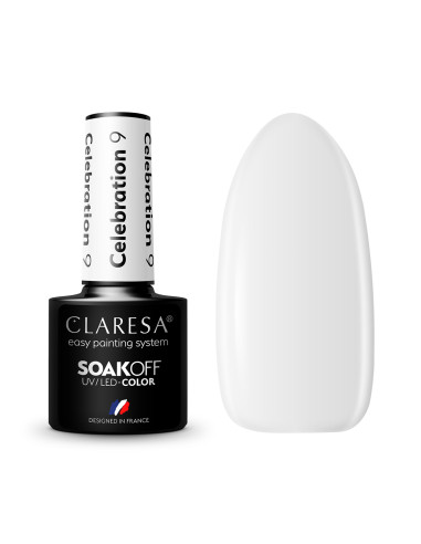 CLARESA Hybrid nail polish CELEBRATION 9 -5g