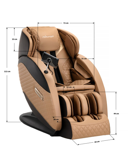 Sakura Massage Chair Standard 801 Brown