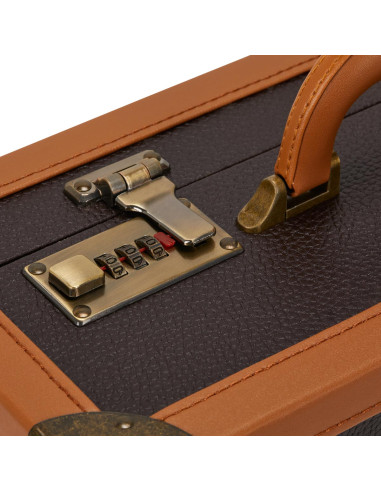BARBER BROWN HAIRDRESSING SUITCASE