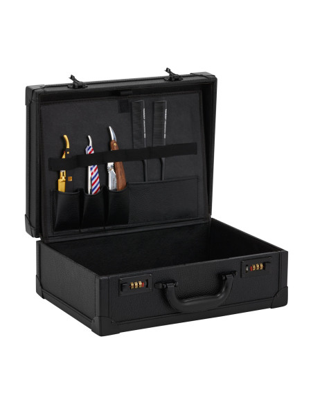 BLACK BARBER HAIRDRESSING SUITCASE
