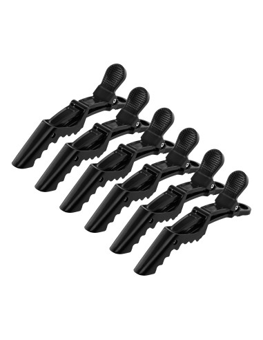 HAIR CLIPS FOR HAIR CROP CABLES E-06 6 PCS.