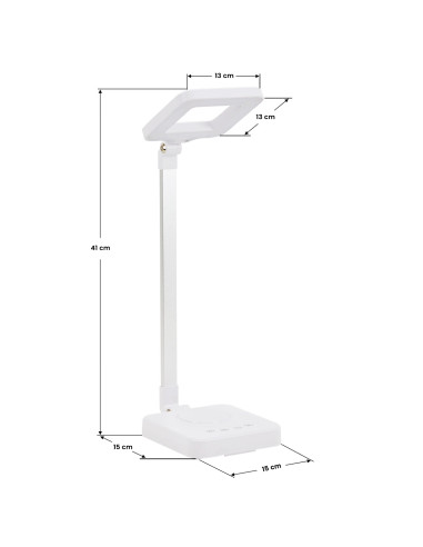 DESK LAMP ELEGANTE LED SQUARE 804