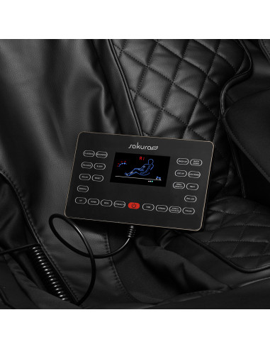 Sakura Massage Chair Luxury 808 black beige