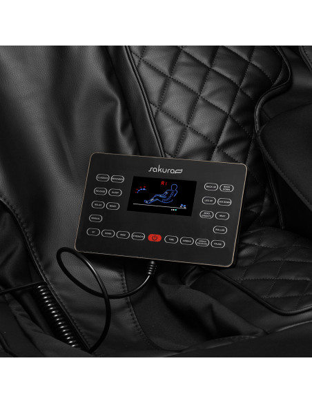 Sakura Massage Chair Luxury 808 black beige