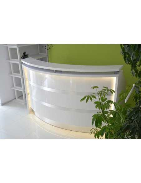 Salon Reception Desk - R19 Standard Bella Furniture Ireland