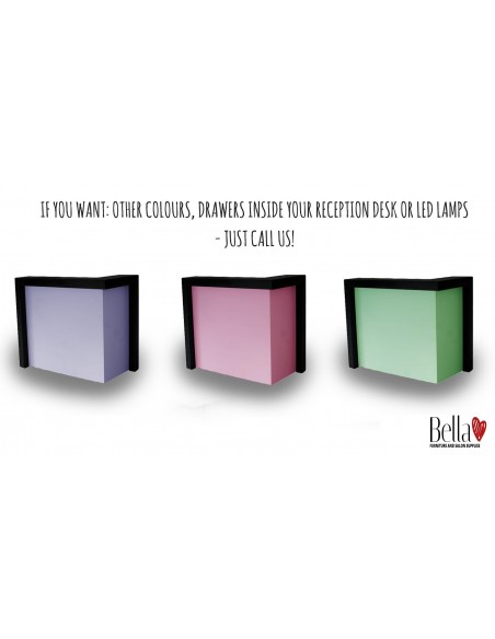 Salon Reception Desk - R12 Standard Bella Furniture Ireland 