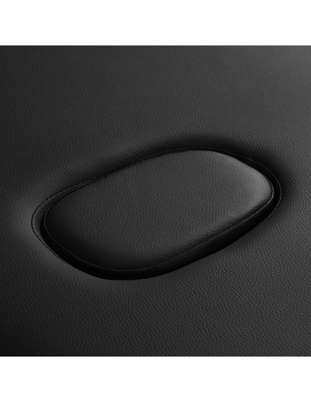 WOODEN FOLDING MASSAGE TABLE COMFORT ACTIV FIZJO LUX 2-SECTIONS 190X70 BLACK  