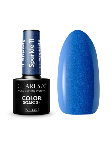 CLARESA Hybrid nail polish SPARKLE 11 -5g