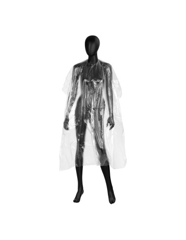 Disposable hairdresser/barber cape 120x150 cm 100 pieces
