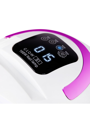 UV LAMP DUAL LED GLOW S1 168W ROSE GOLD