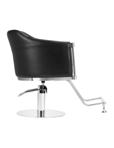 Gabbiano hairdressing chair Burgos black