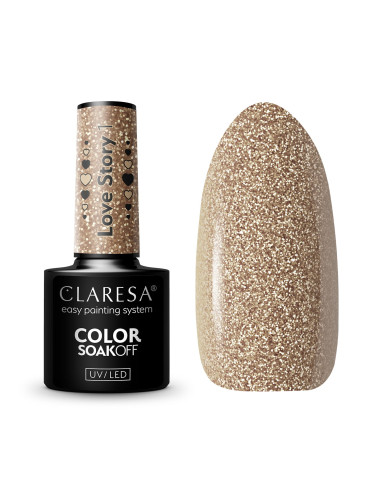 CLARESA Hybrid Polish LOVE STORY 1 - 5g
