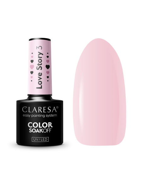 CLARESA LOVE STORY 3 - 5g Hybrid Polish