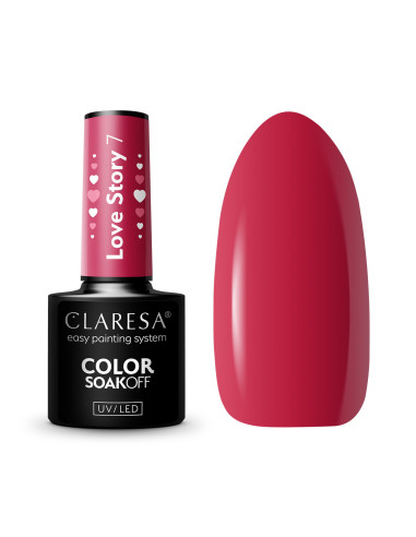CLARESA Hybrid Polish LOVE STORY 7 - 5g