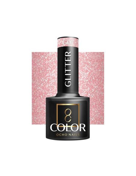OCHO NAILS Hybrid nail polish glitter G07 -5 g