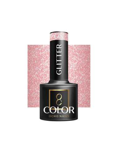 OCHO NAILS Hybrid nail polish glitter G07 -5 g