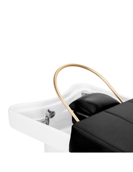 Gabbiano Head Spa 017 hair washing bed black