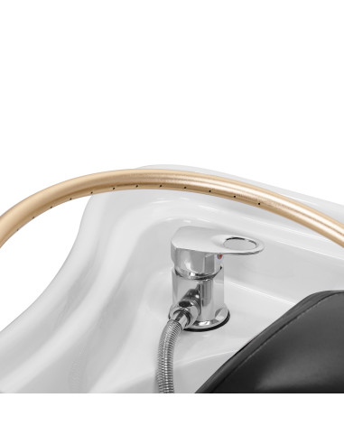 Gabbiano Head Spa 017 hair washing bed black