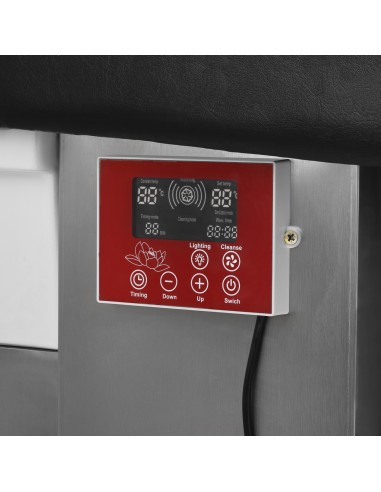 Gabbiano Head Spa 017 hair washing bed black