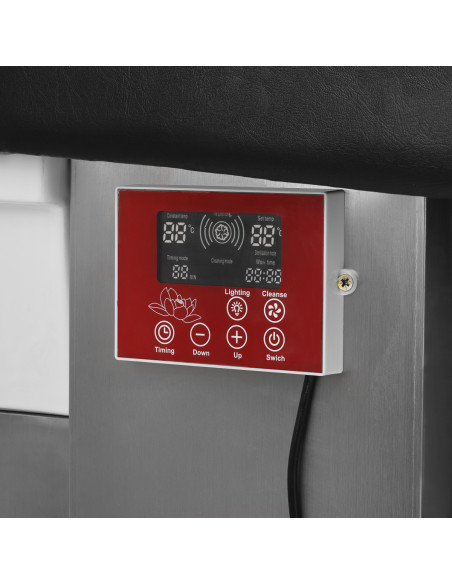 Gabbiano Head Spa 017 hair washing bed black