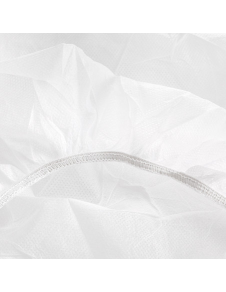 Disposable fitted sheet folded 5 pieces