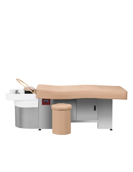 Gabbiano Head Spa 017B hair washing bed beige