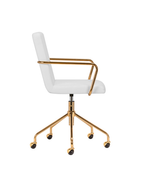 Beauty bed QS-OF211G gold light grey