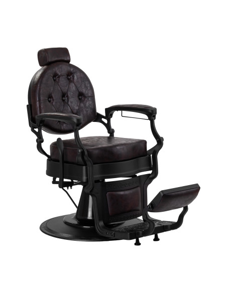 Barber chair Gabbiano President Brown