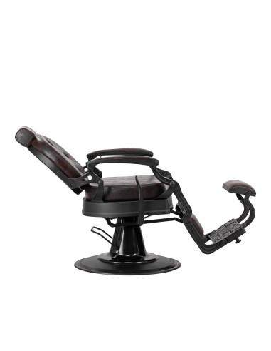 Barber chair Gabbiano President Brown