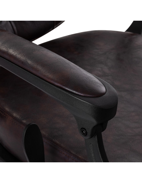 Barber chair Gabbiano President Brown