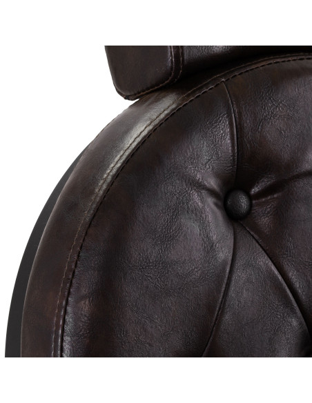 Barber chair Gabbiano President Brown