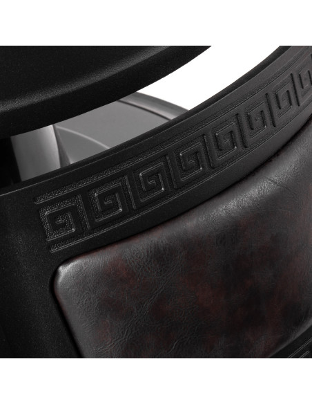 Barber chair Gabbiano President Brown