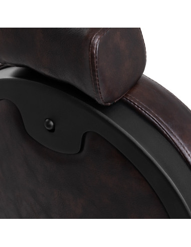 Barber chair Gabbiano President Brown