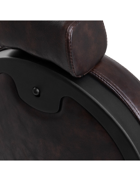 Barber chair Gabbiano President Brown