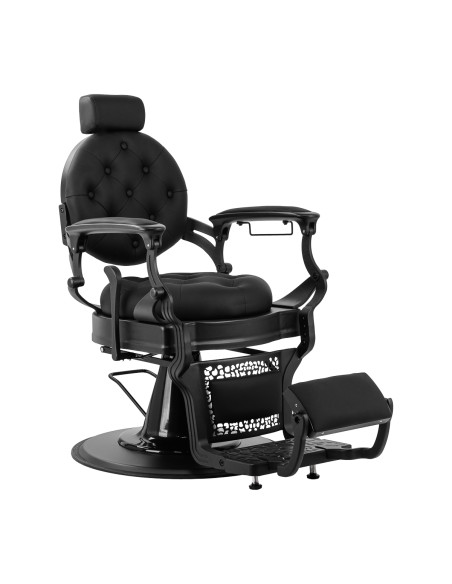 Barber chair Gabbiano Niccolo Black