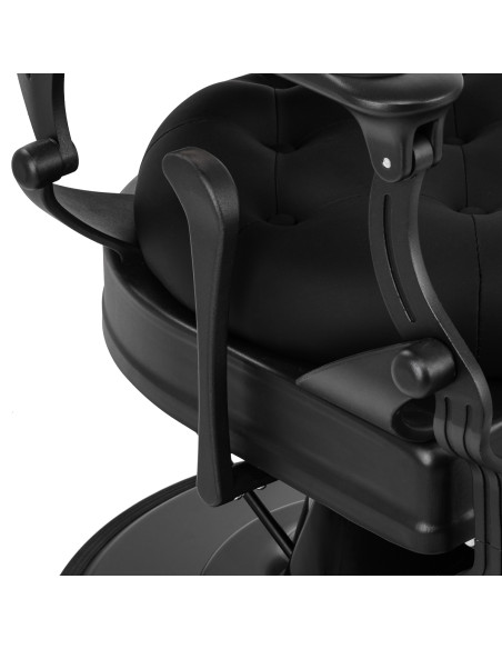 Barber chair Gabbiano Niccolo Black