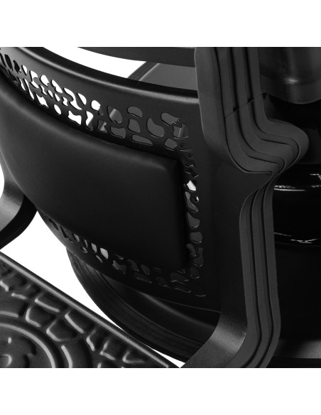 Barber chair Gabbiano Niccolo Black