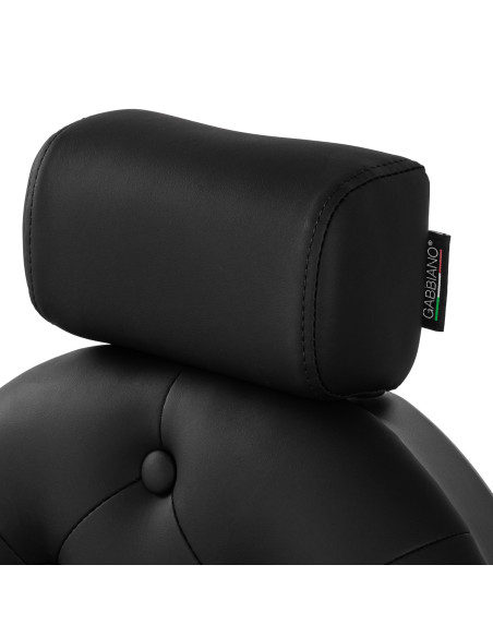 Barber chair Gabbiano Niccolo Black