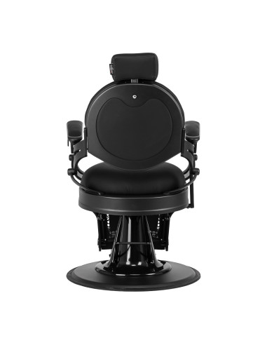 Barber chair Gabbiano Niccolo Black buttonless