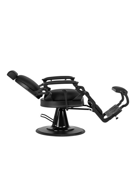 Barber chair Gabbiano Niccolo Black buttonless