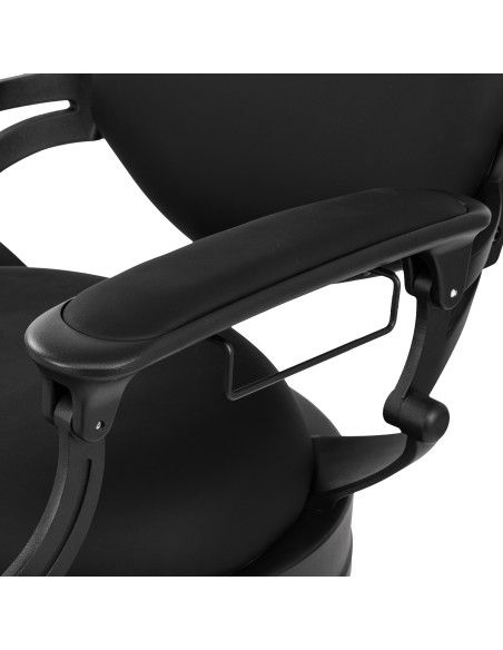 Barber chair Gabbiano Niccolo Black buttonless