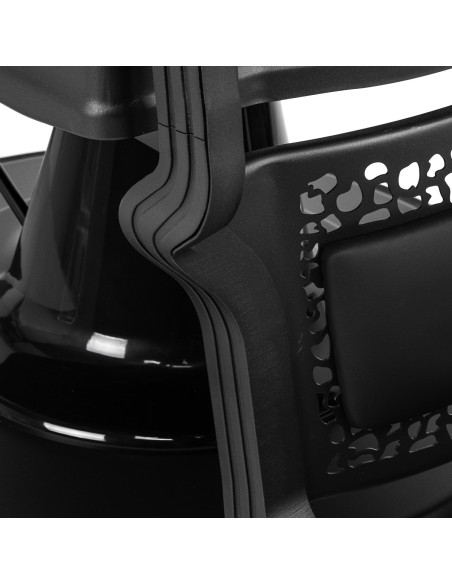 Barber chair Gabbiano Niccolo Black buttonless