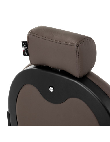 Barber chair Gabbiano Niccolo brown buttonless